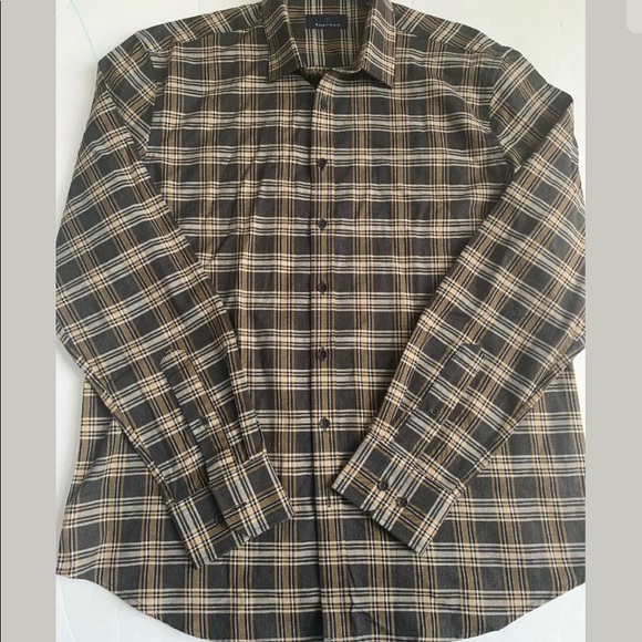 NWOT Toscano Men's Cotton Luxury Casual Shirt L - Picture 4 of 4